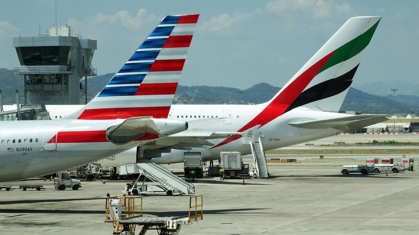 American Airlines und Emirates