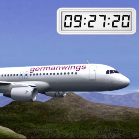 Animation des Germanwings-Absturzes