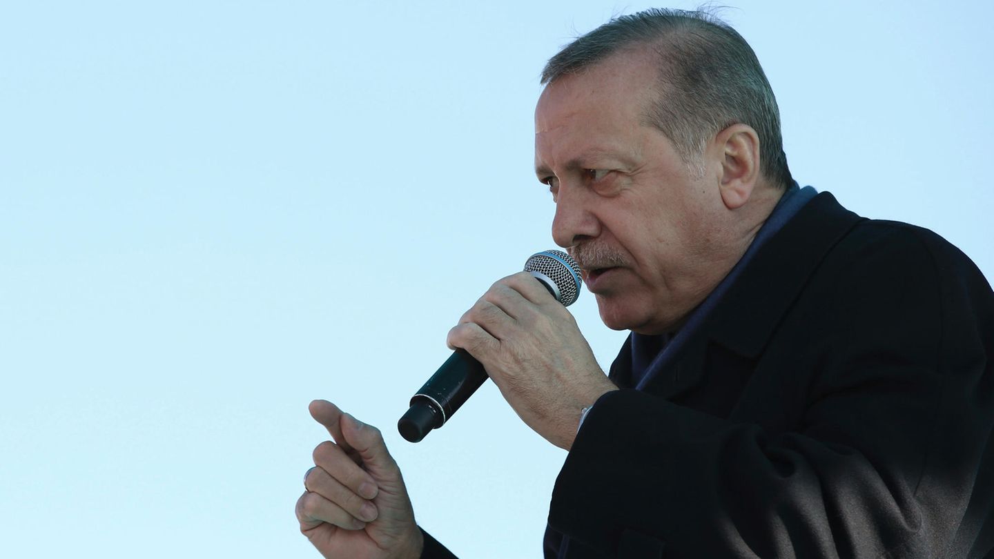 Der türkische Staatspräsident Recep Tayyip Erdogan