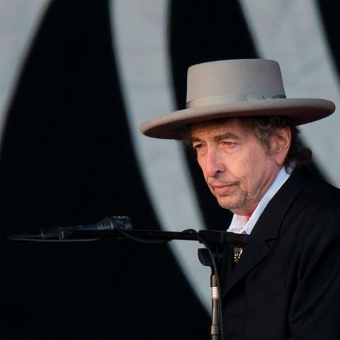 Bob Dylan bei einem Auftritt in Kent im Jahr 2012