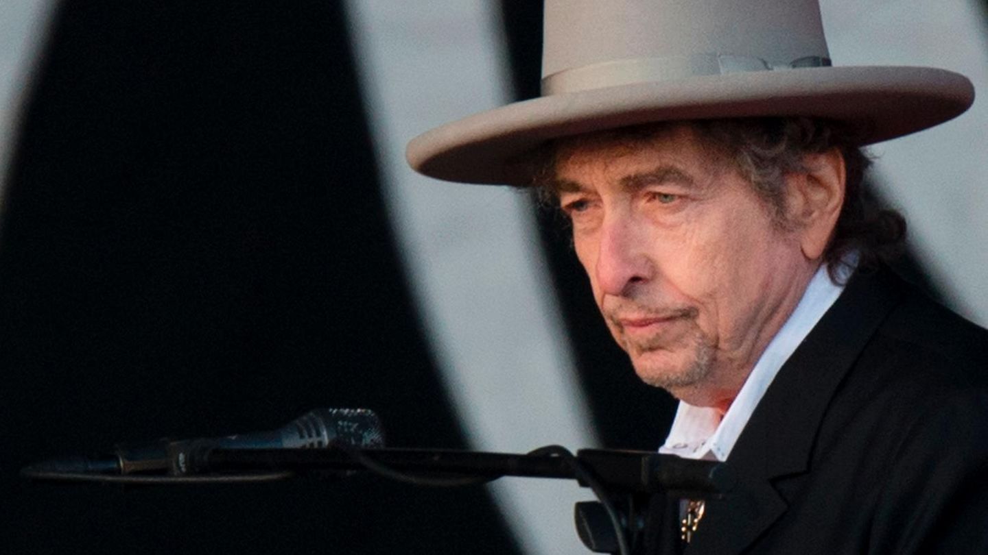 Bob Dylan bei einem Auftritt in Kent im Jahr 2012