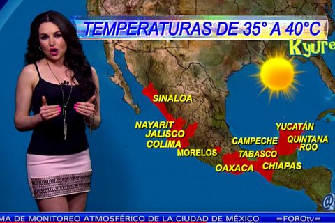 Mayte Carranco: Gestatten, Mexikos "Wettergöttin"