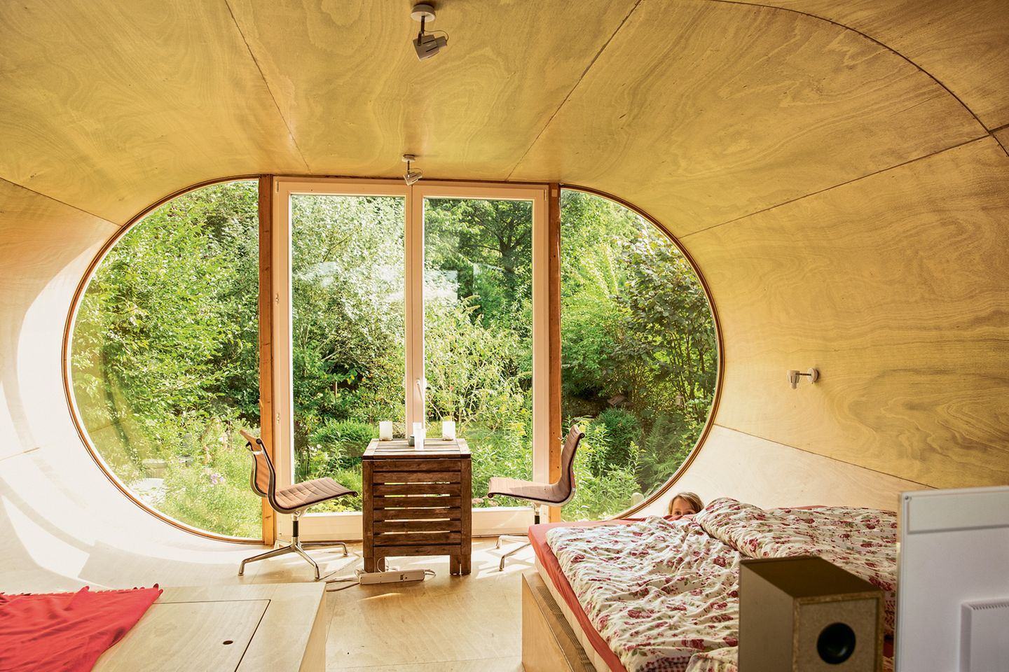 Keine Angst vor fremden Blicken - rundum gibt es  nur Natur.