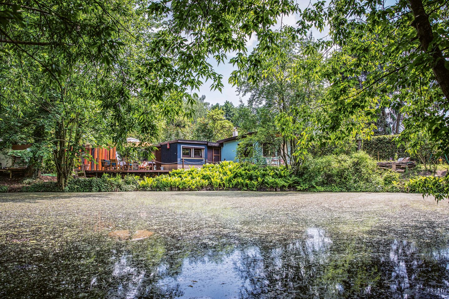 Der Traum des Großstädters: Geselligkeit direkt am Wasser