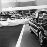 Weltpremiere Mercedes C 123 auf dem Genfer Salon 1977