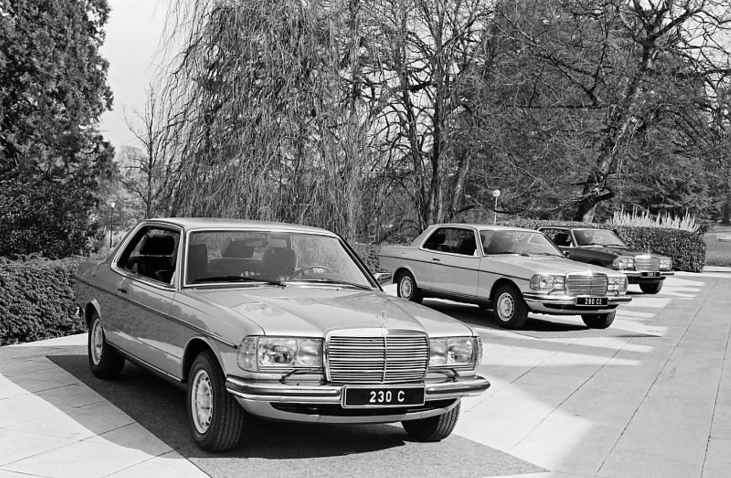 Weltpremiere Mercedes C 123 auf dem Genfer Salon 1977