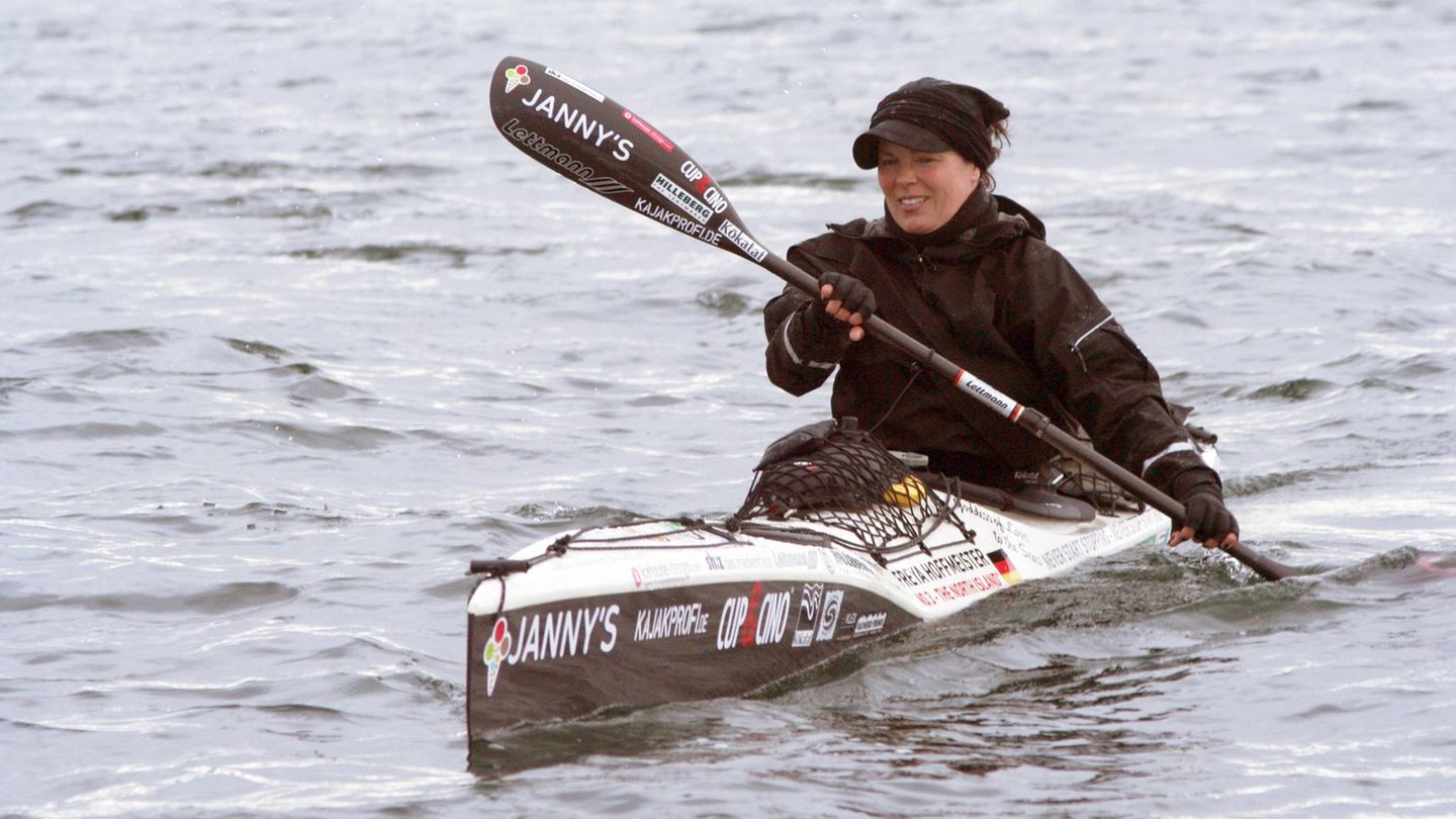 Freya Hoffmeister beim Start in Seattle