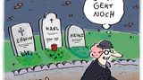 Die Ausstellung läuft vom 23. März bis zum 23. Juli 2017 im Caricatura Museum Frankfurt