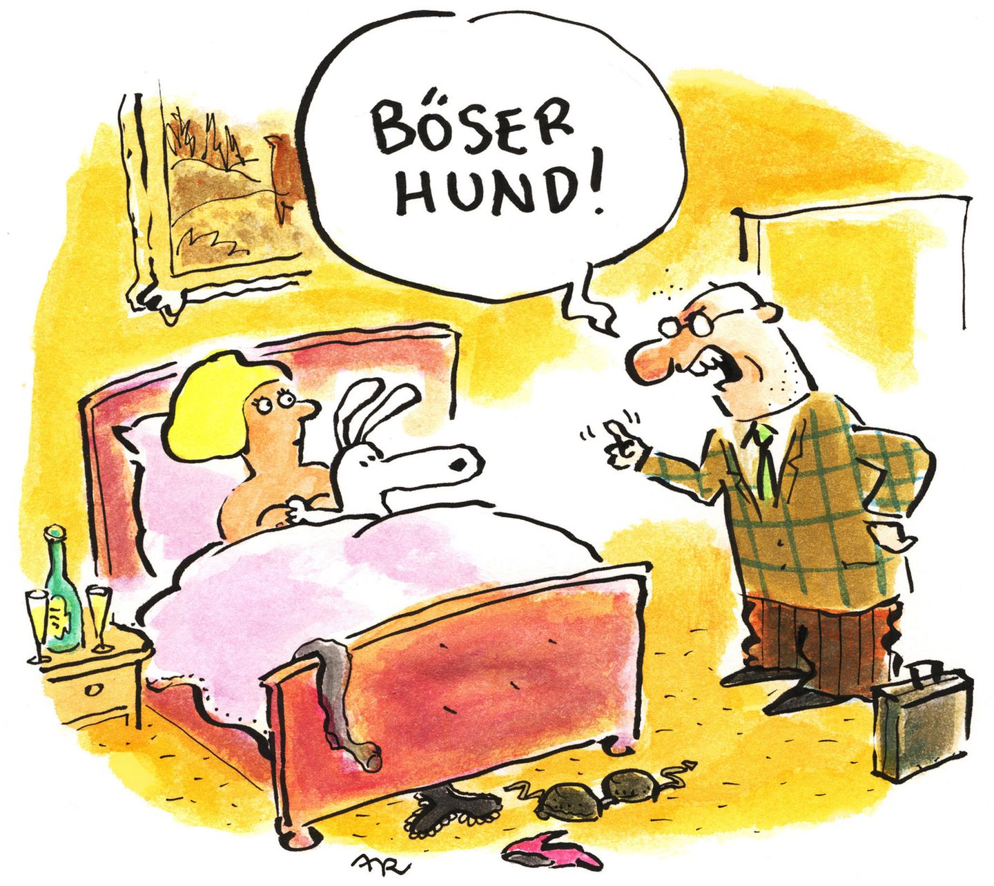 Die Ausstellung läuft vom 23. März bis zum 23. Juli 2017 im Caricatura Museum Frankfurt