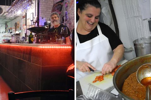 Essen wie bei Oma: Nonna Margherita aus der Provinz Palermo in Italien kocht im Joe Scaravellas "Enoteca Maria"