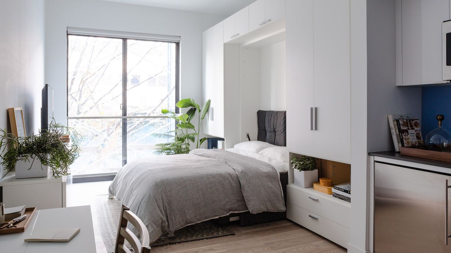 Für Besserverdiener gibt es Mikro-Appartements. Ihr Rezept lautet: Top-Ausstattung auf sehr wenigen Quadratmetern.