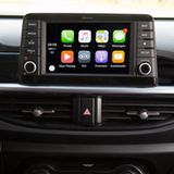 Das Cockpit des Kia Picanto wurde neu gestaltet