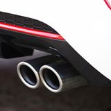 Das Doppelendrohr des Kia Picanto GT Line ist reine Show