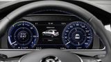Digitale Instrumente als Option beim Volkswagen E-Golf
