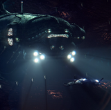 Mass Effect: Andromeda die Tempest begegnet dem Mutterschiff der Kett