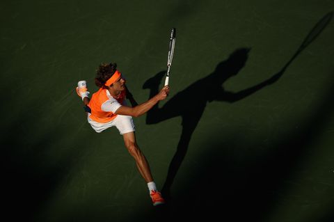 Alexander Zverev setzte sich gegen den US-Amerikaner John Isner durch