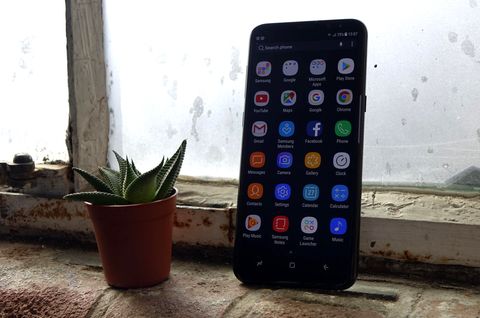 Auf dem Galaxy S8 sind auch nicht mehr ganz so viele Samsung-eigene Apps wie früher vorinstalliert