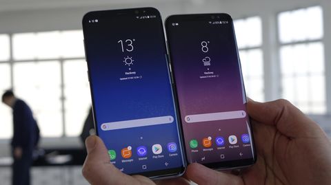 Galaxy S8+ (6,2-Zoll-Screen) vs. Galaxy S8 (5,8 Zoll)