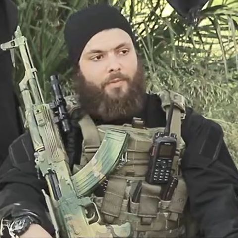 Yamin A.-Z. alias Abu Umma al-Almani in einem Propagandavideo des Islamischen Staates