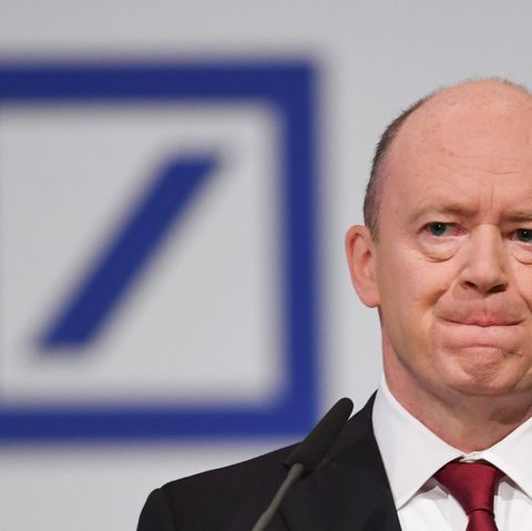 Eine weitere Rechtstreitigkeit für sein Geldhaus? John Cryans Deutsche Bank soll bei Cum-Ex-Deals mitgemischt haben.