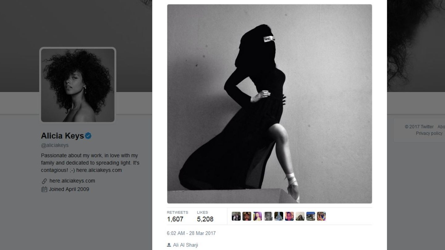 Wegen diesem Post ist Alicia Keys ins Keuzfeuer der Kritik geraten