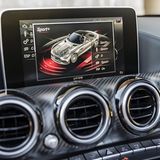 Mercedes AMG GT C Roadster - sicher zwei Lüftungsdüsen zu viel