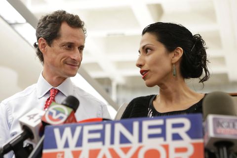 Huma Abedin und Anthony Weiner