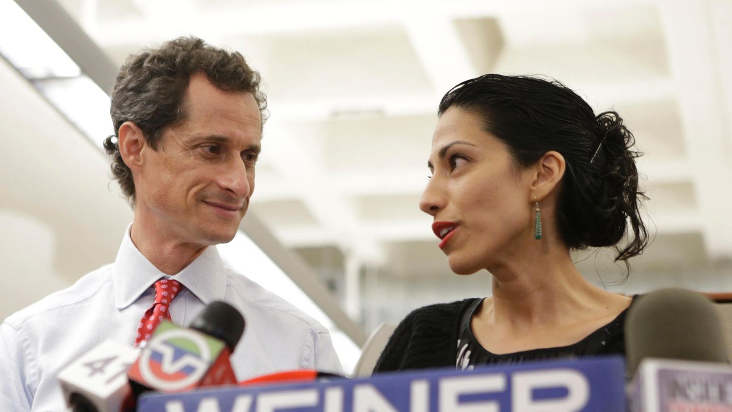 Huma Abedin und Anthony Weiner