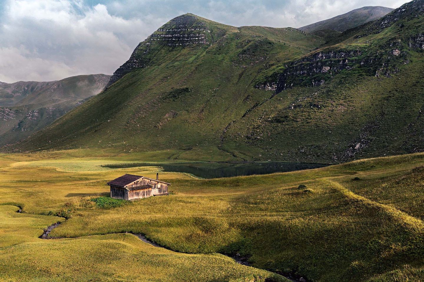 Prättigau, Graubünden, Schweiz: Fideriser Heuberge