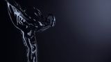Auch die "Spirit of Ecstasy" schimmert schwarz