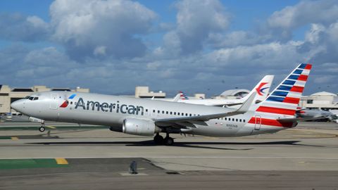 Boeing 737 von American Airlines