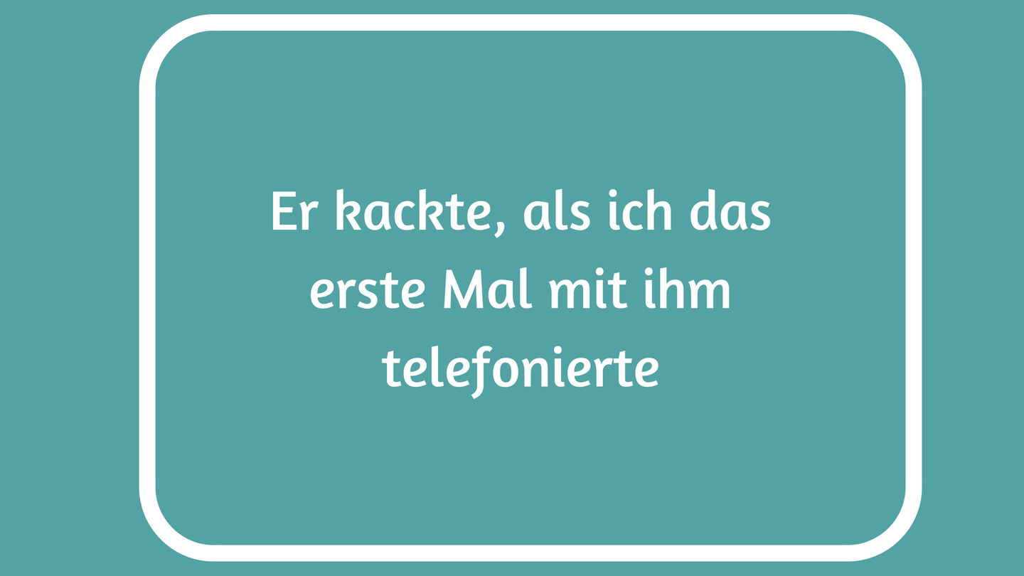 Dating-Pannen: Die kleinlichsten Gründe, jemanden nicht mehr zu daten