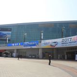 Die Seoul Motor Show von außen.