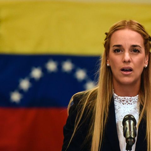 Lilian Tintori ist die Frau des venezolanischen Oppositionsführers Leopoldo Lopez