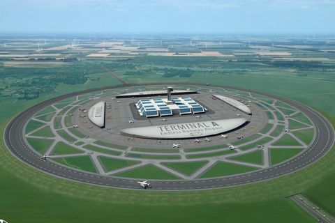 Projekt "Endless Runway": Sieht so der Flughafen der Zukunft aus?