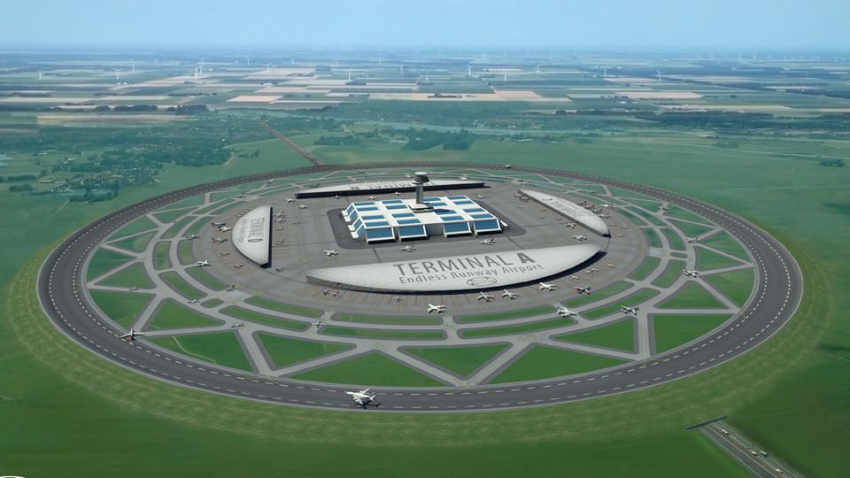 Projekt "Endless Runway": Sieht so der Flughafen der Zukunft aus? Projekt "Endless Runway": Sieht so der Flughafen der Zukunft aus?