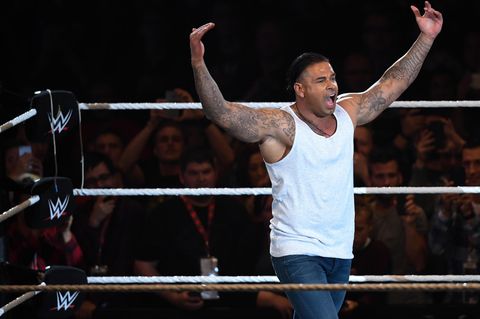 Ex-Nationaltorwart Tim Wiese im Wrestling-Ring