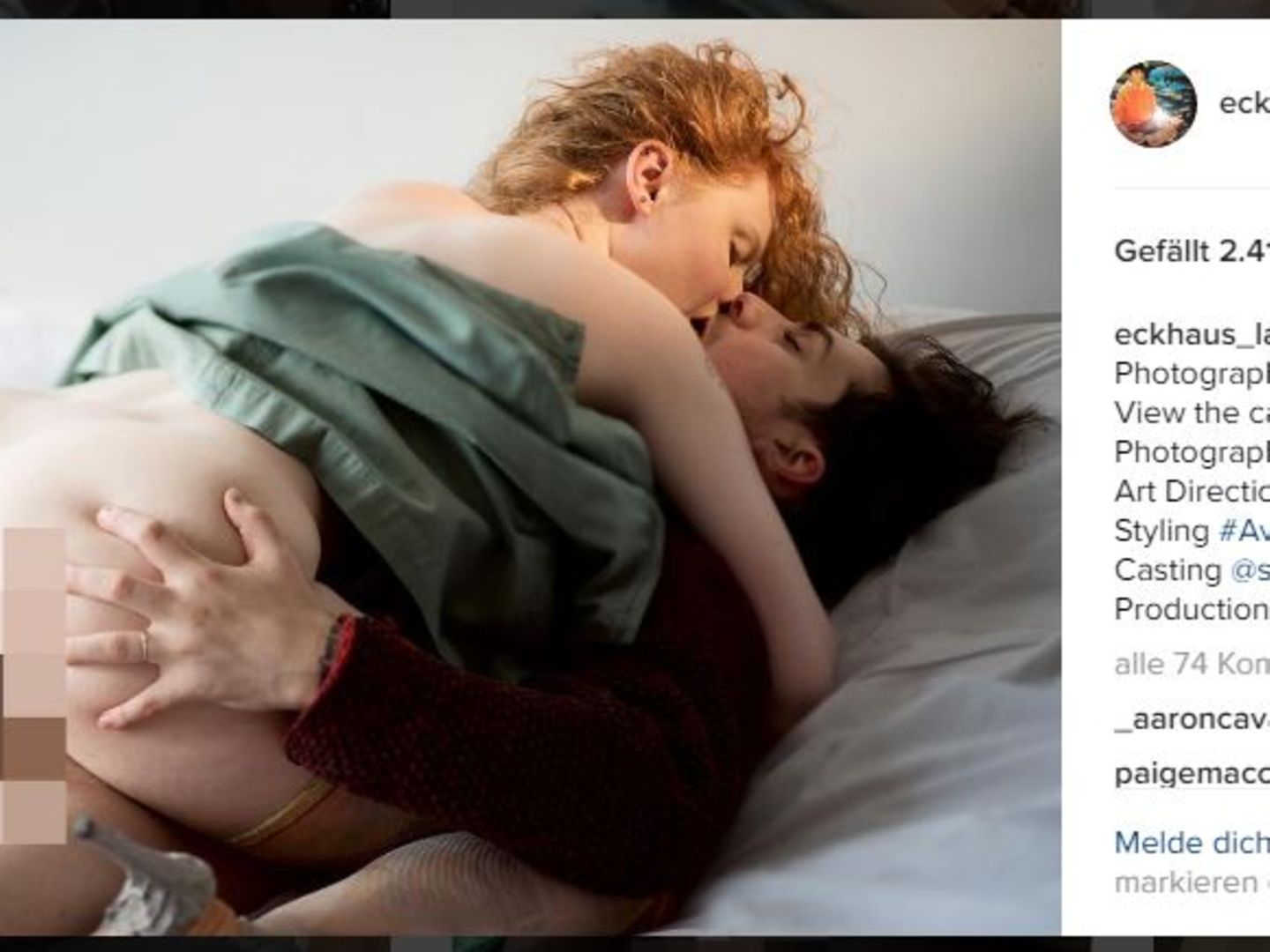 US-Modefirma wirbt mit echten Sex-Bildern STERN.de