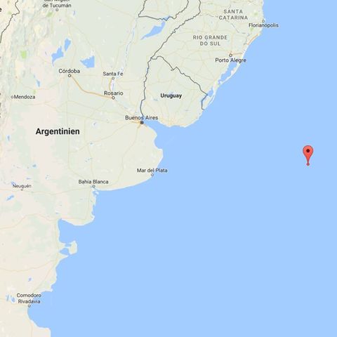 Im Südatlantik - vor der Küste Uruguays - sendete ein Frachter einen Notruf - seitdem ist er verschollen.