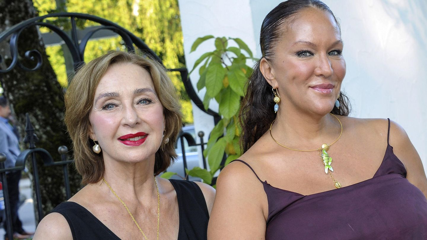 Christine Kaufmann und ihre Tochter Allegra Curtis