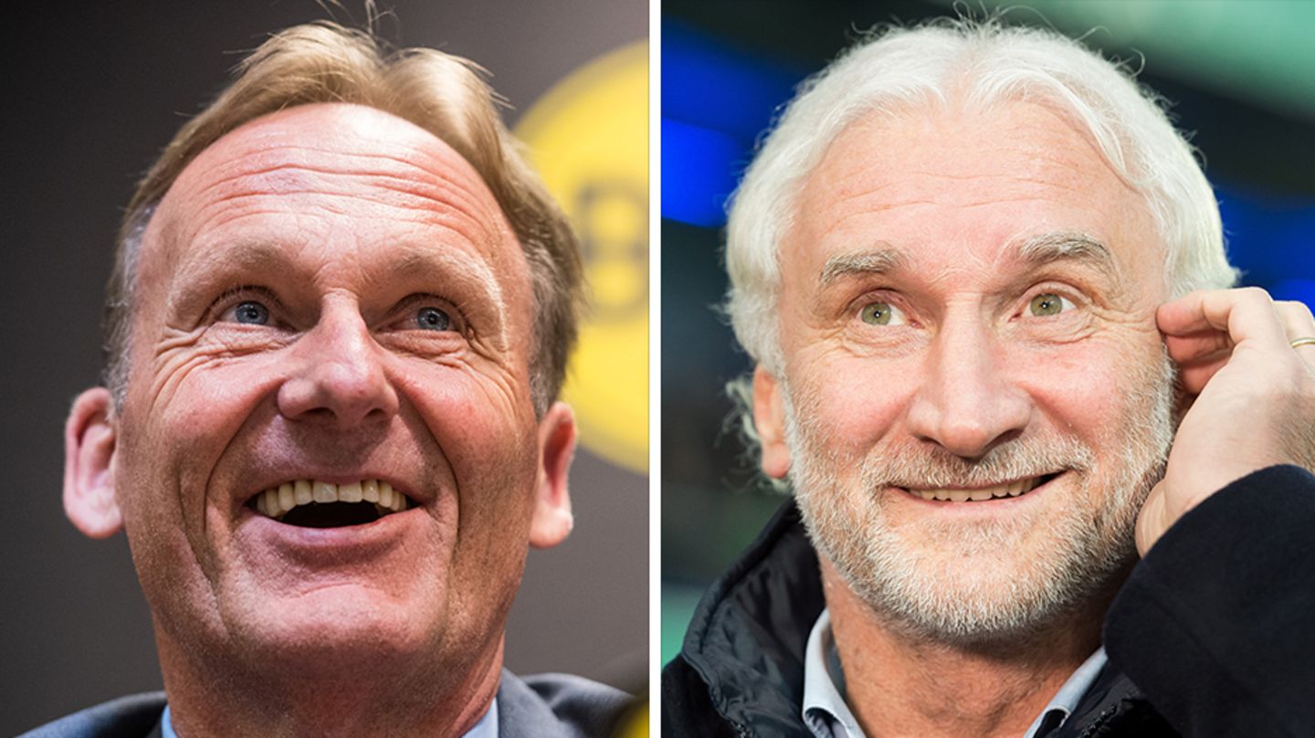 Rudi Völler und Hans-Joachim Watzke