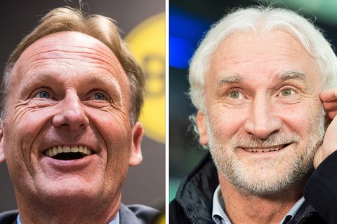 Rudi Völler und Hans-Joachim Watzke