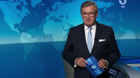 "Tagesschau"-Sprecher Jan Hofer stellte den Fehler noch während der Sendung richtig
