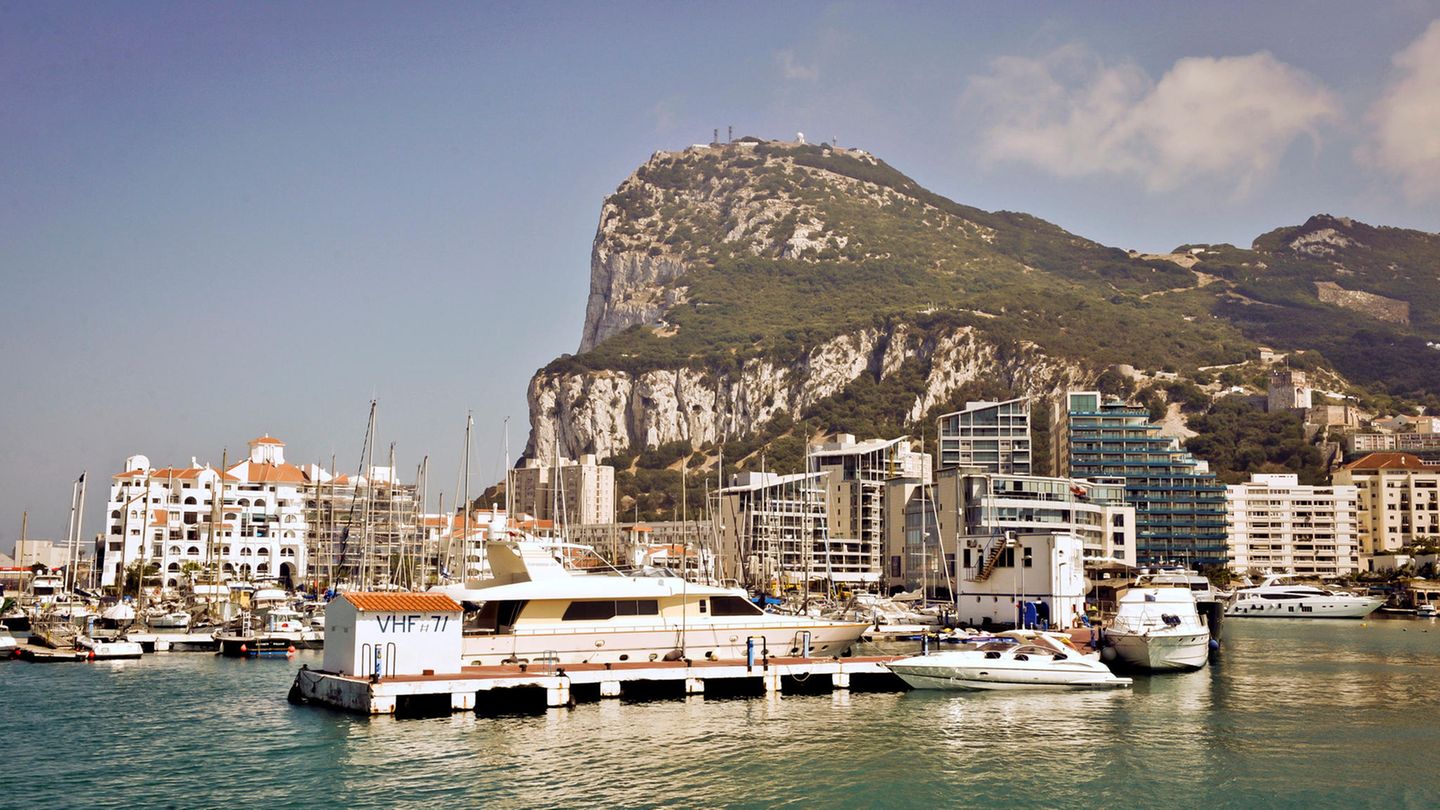 Gibraltar Affenfelsen