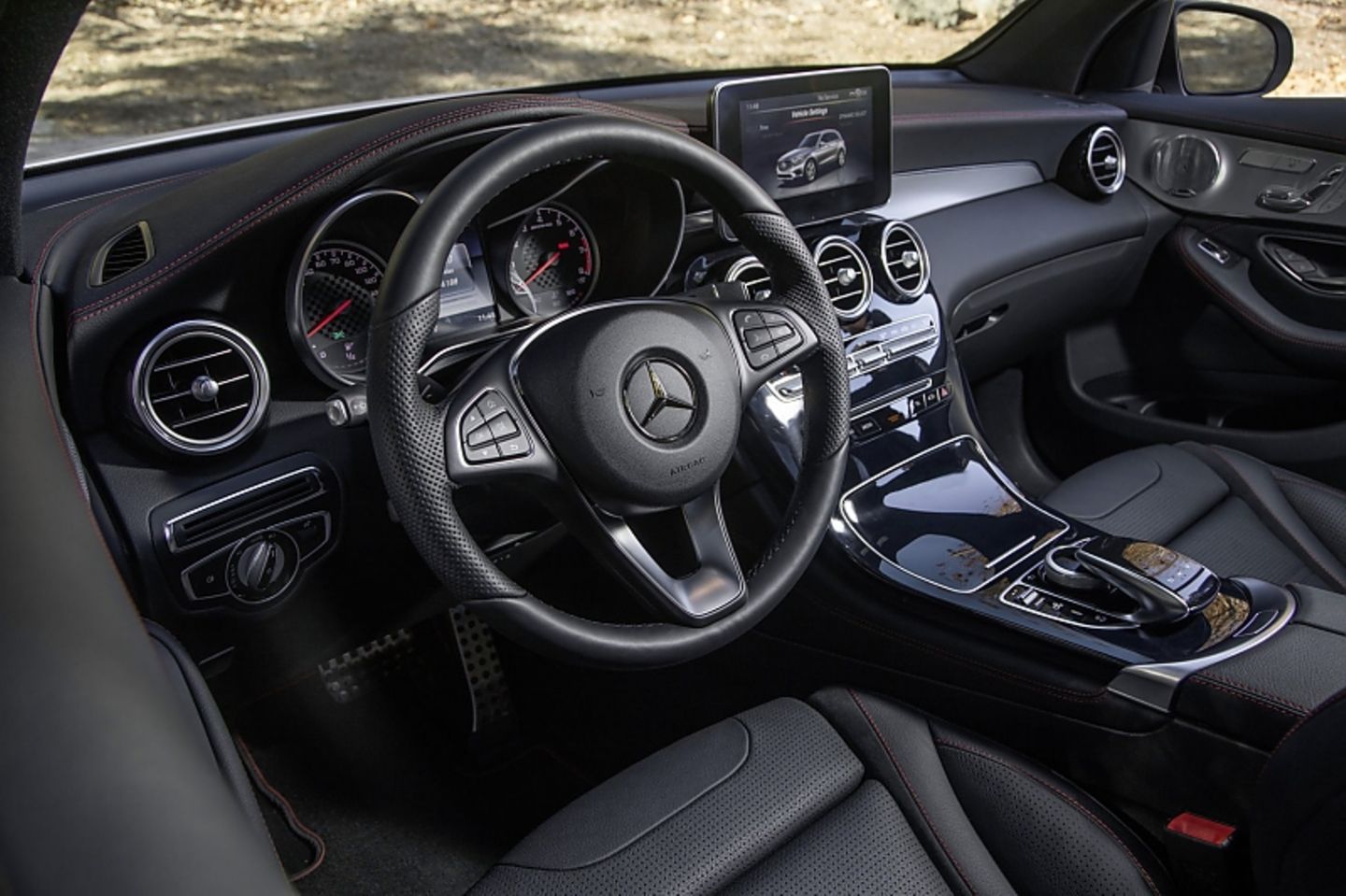 Mercedes AMG GLC 43 - animierte Instrumente gibt es nicht