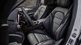 Mercedes AMG GLC 43 - bequeme Sportstühle vorn