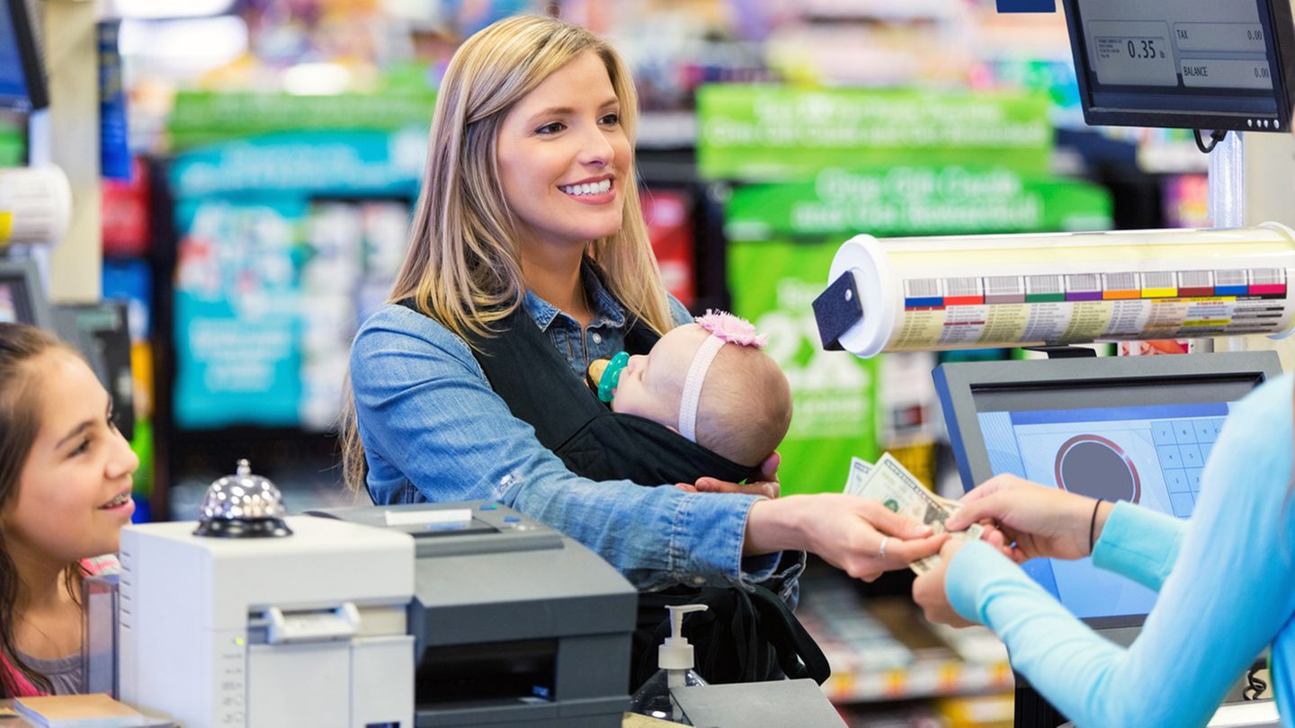 Supermarktkasse