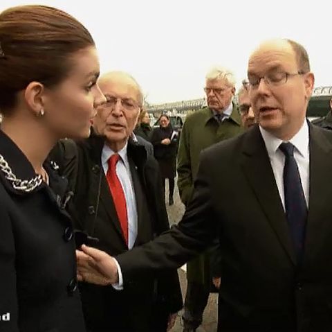 Nathalie Volk und Fürst Albert