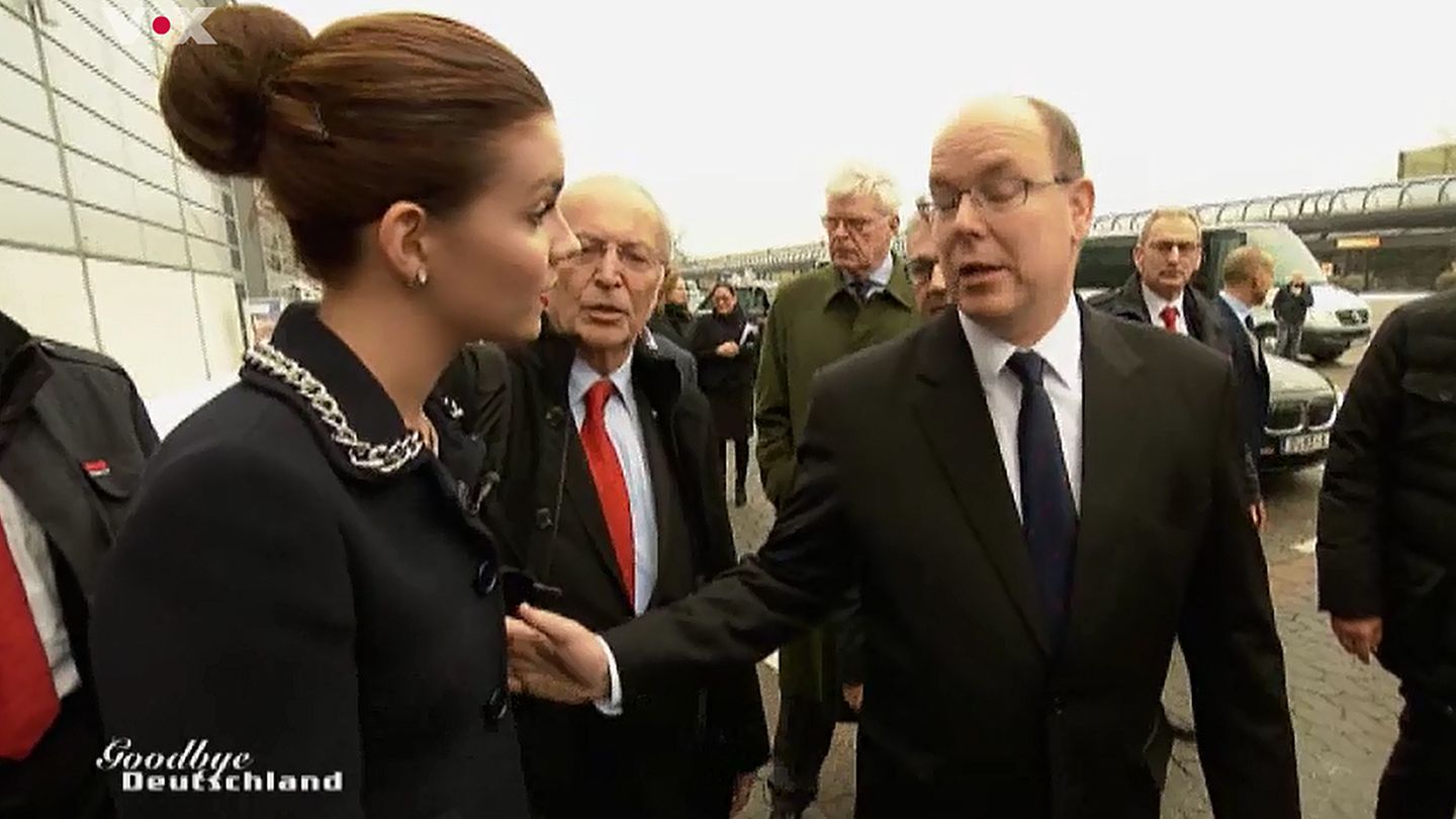 Nathalie Volk und Fürst Albert