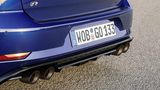 Volkswagen Golf R mit vierflutiger Auspuffanlage